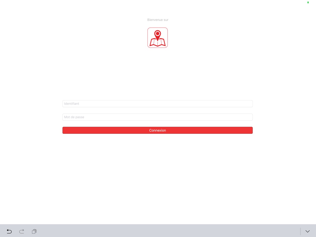 iPad screenshot