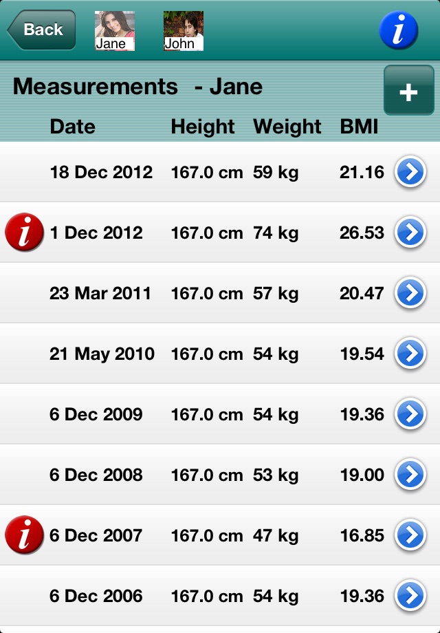 Your Height Weight screenshot 3