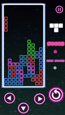 Game screenshot Neon Brick Block Puzzle mod apk