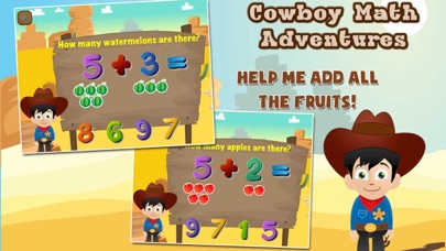 Screenshot #2 pour Cowboy Math Adventure