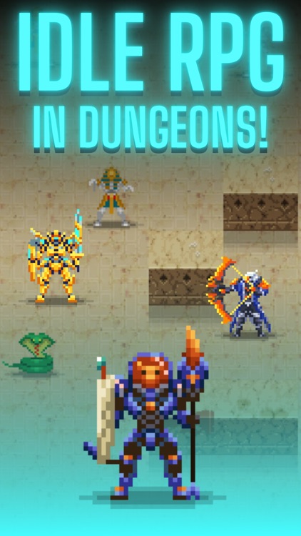 Dunidle: 8 Bit Idle RPG Games screenshot-0