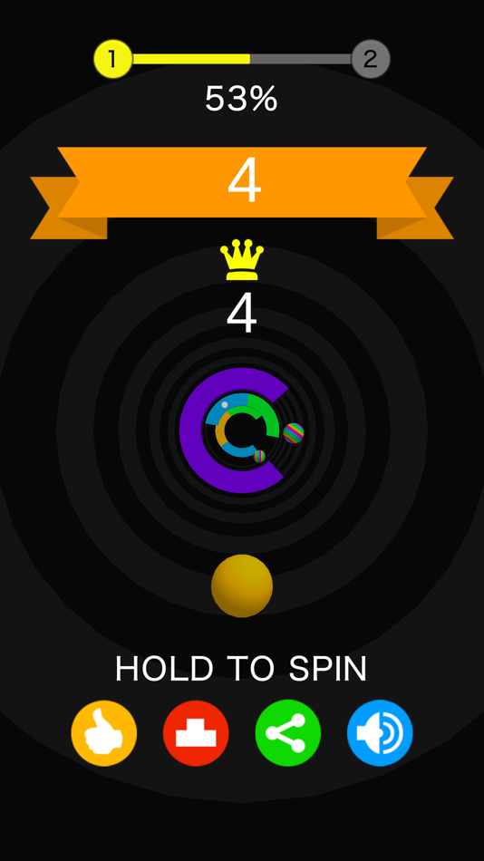 #6. Helix Color Ball - Switch Run (iOS) 由: 光耀 宁