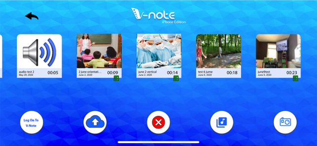 ‎V-Note iPhone Edition Screenshot