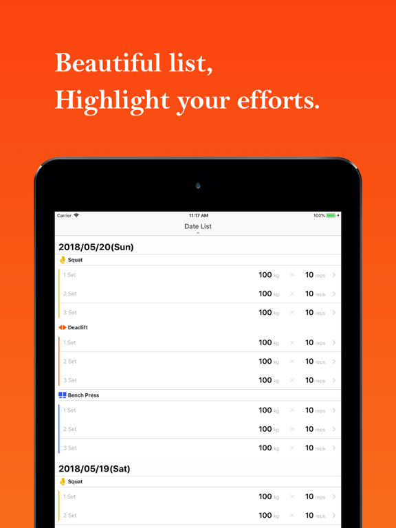 Screenshot #6 pour Workout 