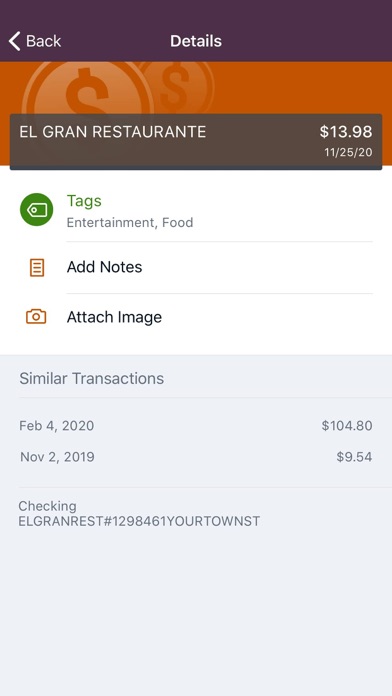 Embers Credit Union Screenshot