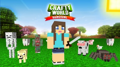 Screenshot #1 pour Crafty World Survival