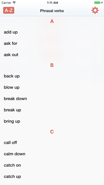 Englischen Phrasal Verbs screenshot-4