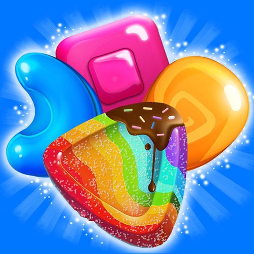 Sweet Candy Blast Fruit puzzle