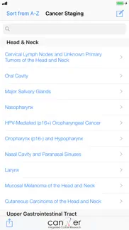 tnm cancer staging calculator iphone screenshot 3