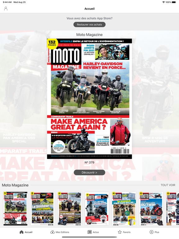 Screenshot #4 pour Moto Magazine