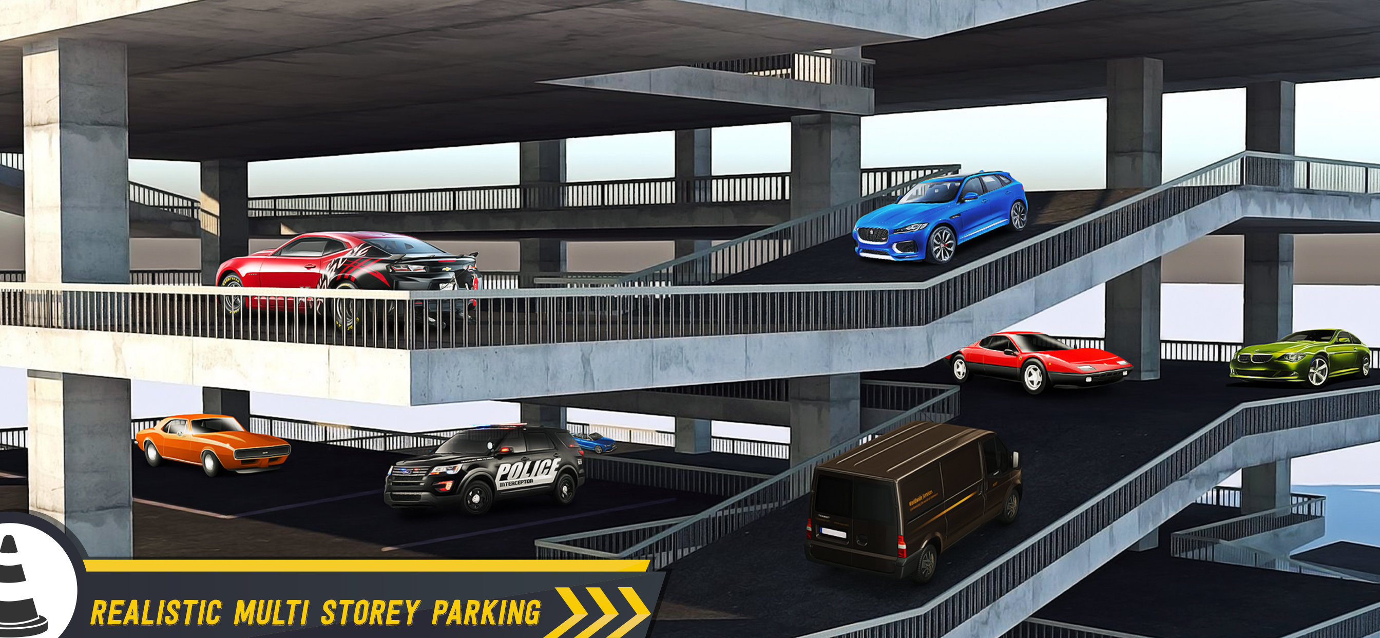 Multistory: Car Parking Sim 3D