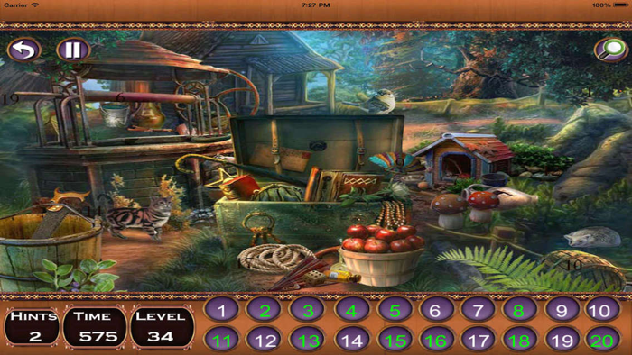 Hidden Numbers 4 in 1 Game