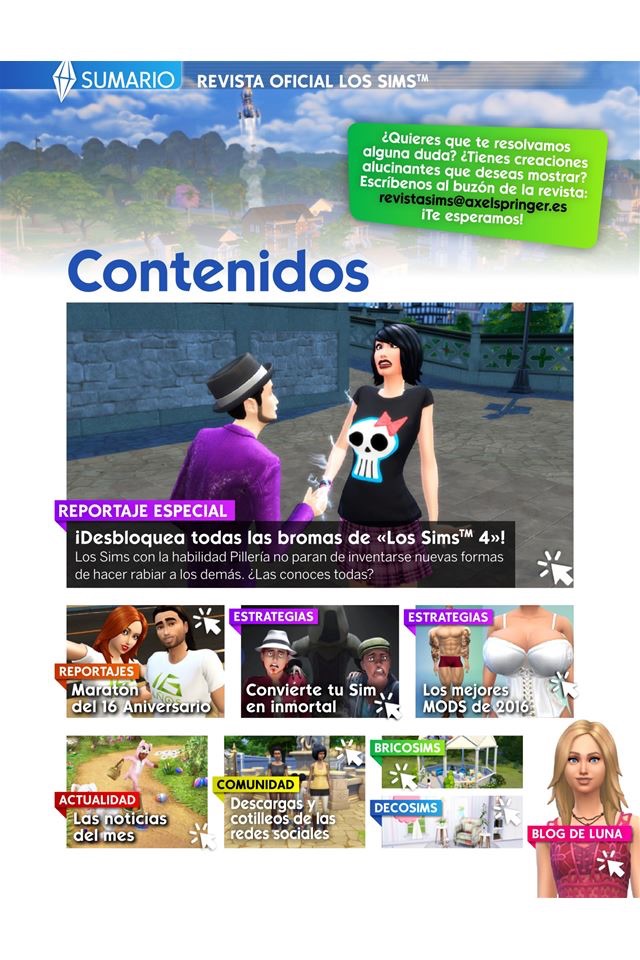 Los Sims Revista Oficial screenshot 4