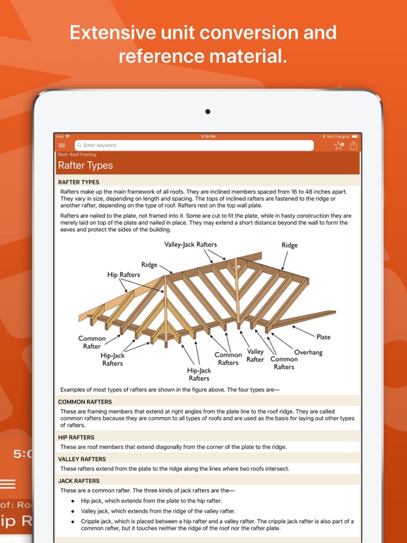 Home Builder Pro Calcs iPad screenshot 9 - Utilities app