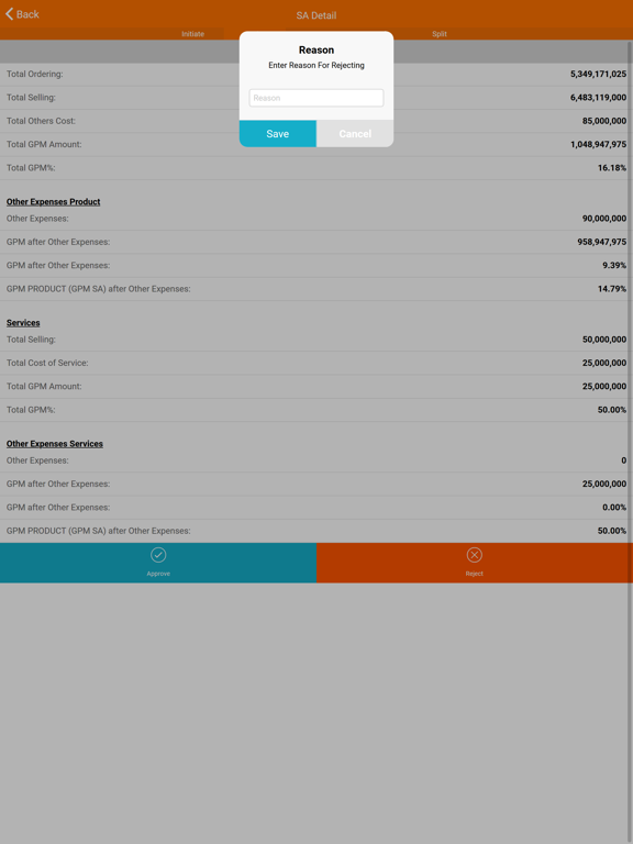 Screenshot #6 pour Mobile Approval MSG