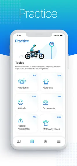 Game screenshot Motorcycle Theory Test - UK mod apk