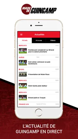 Game screenshot Foot Guingamp mod apk