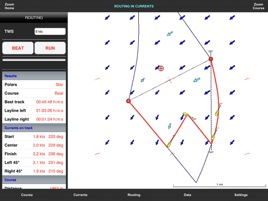 Screenshot #4 pour Currents measuring and routing