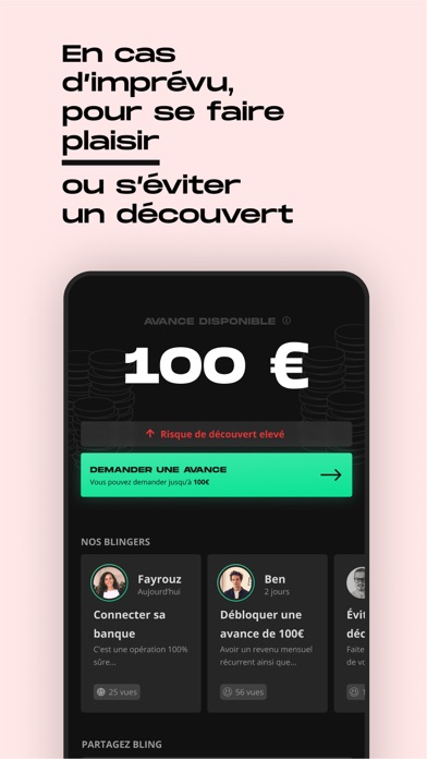 BLING - 100€ tout de suite BLING - 100€ tout de suite