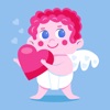God Cupid Cute Stickers