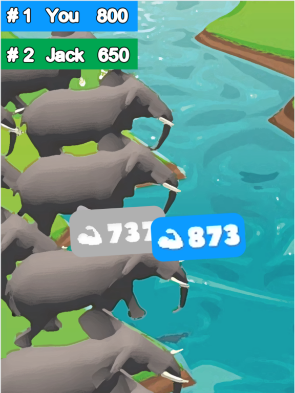 Screenshot #6 pour Crowd Forest.io - Herds Battle