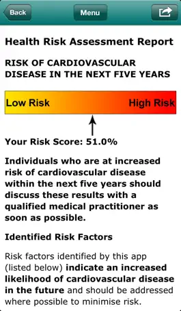 Game screenshot Cardiovascular Risk Calculator hack