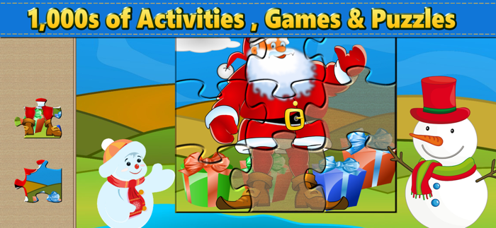 Santa Puzzles Christmas Games