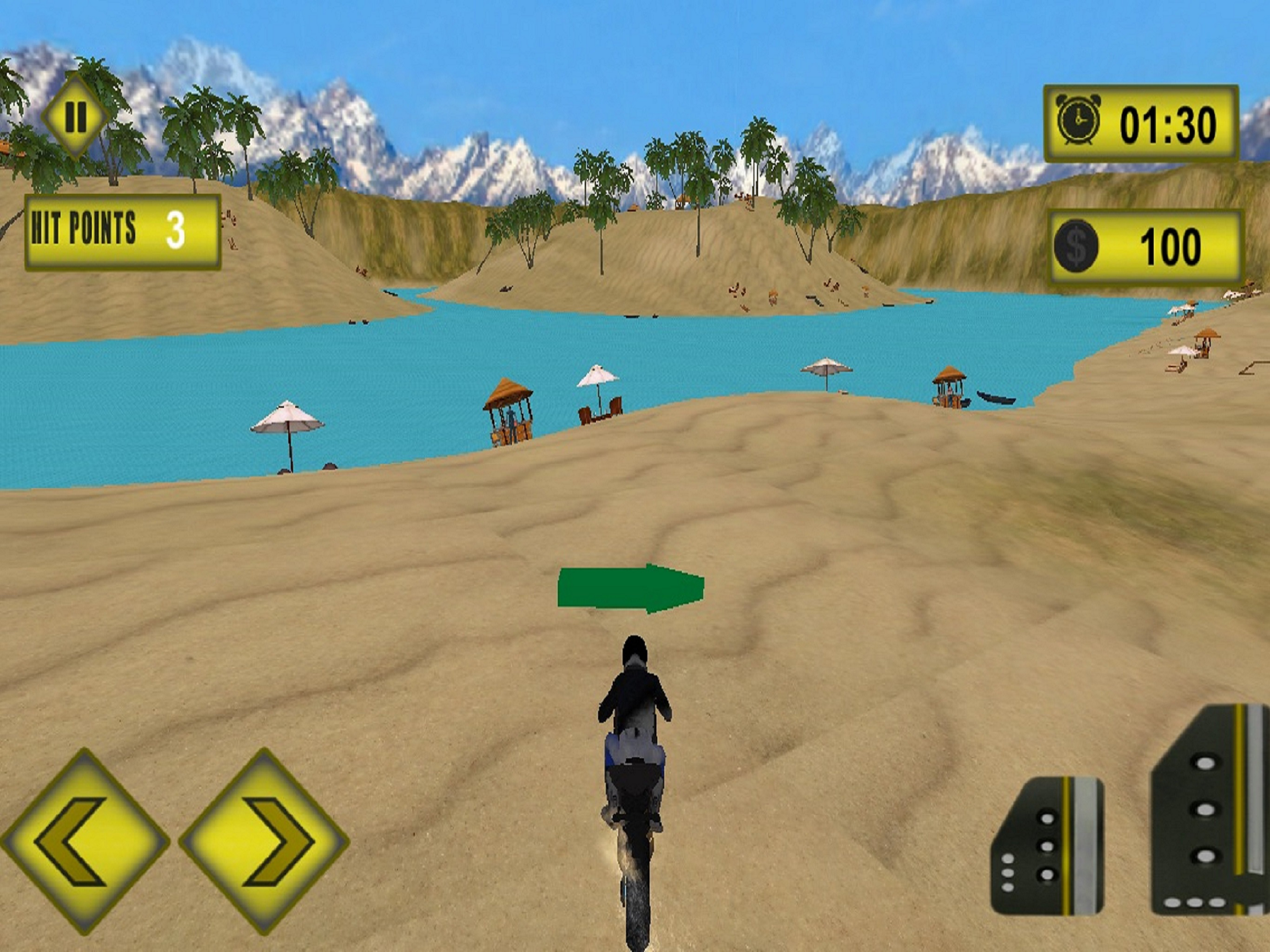 Water Surfing Bike Sim