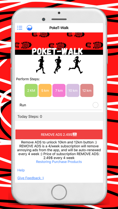 PokeT-Walk | Sync your Steps Screenshot