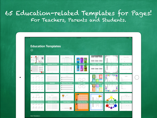 Screenshot #4 pour Education Templates by Nobody