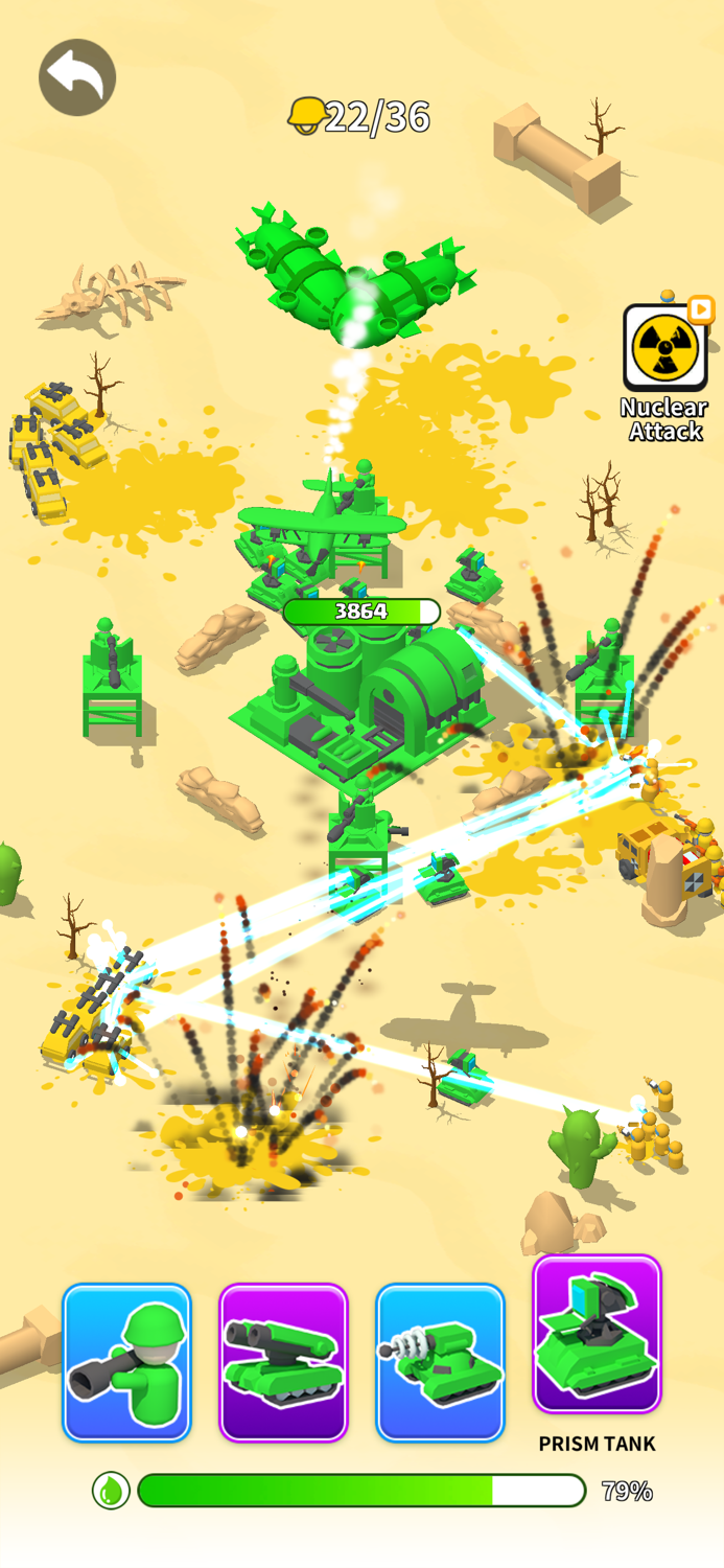 Toy Army Draw Defense