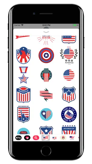 Скриншот USA 4th July Independence Day на iPhone 5