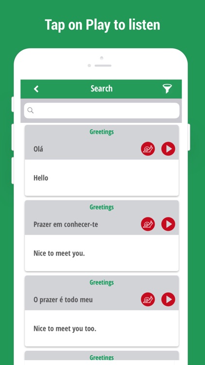 Learn Portuguese Language app