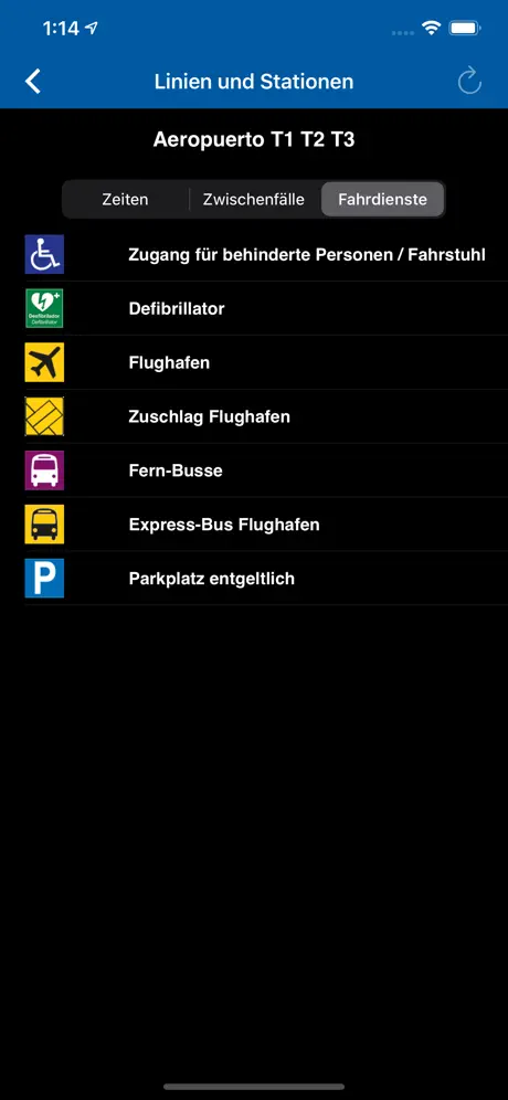 Offizielle der Metro de Madrid