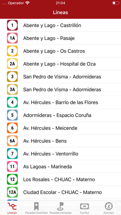 Screenshot #1 pour Bus Coruña