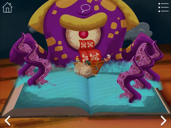 StoryToys Pirate Princess iPad app afbeelding 2