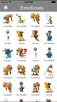 3D Emoji Characters Stickers iphone resimleri 4