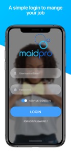 MaidPro Go screenshot #1 for iPhone