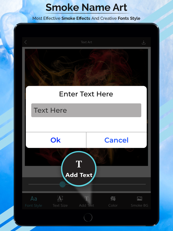 Screenshot #5 pour Smoke Effect Name Art