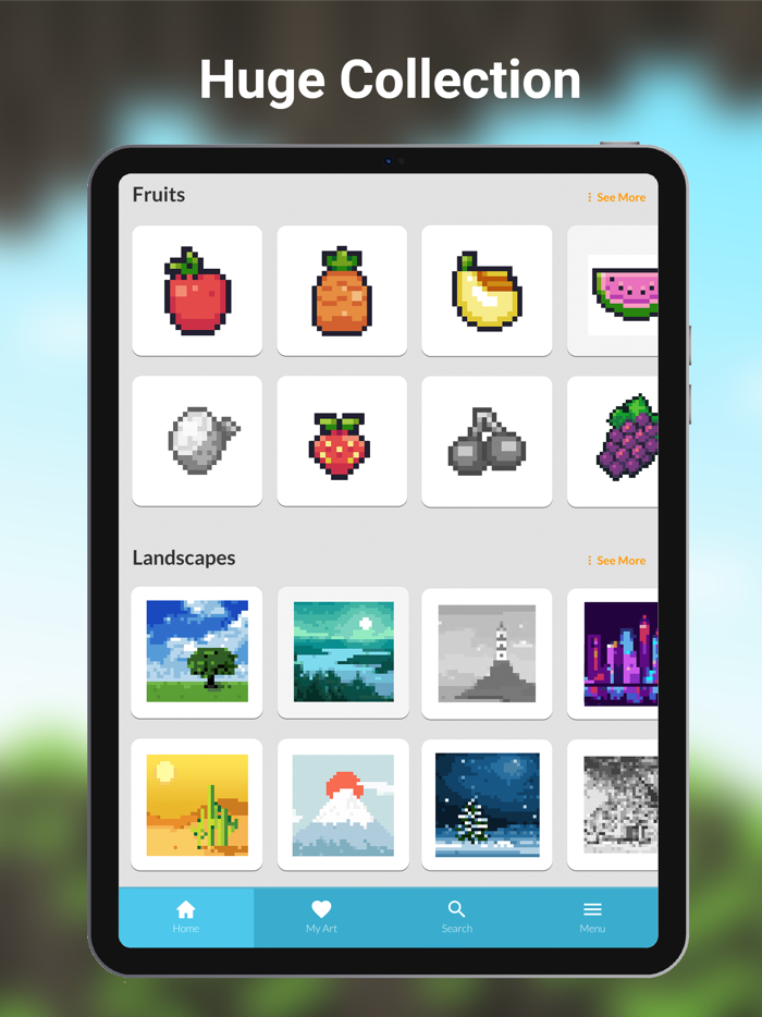 Shiba - Pixel Color Book