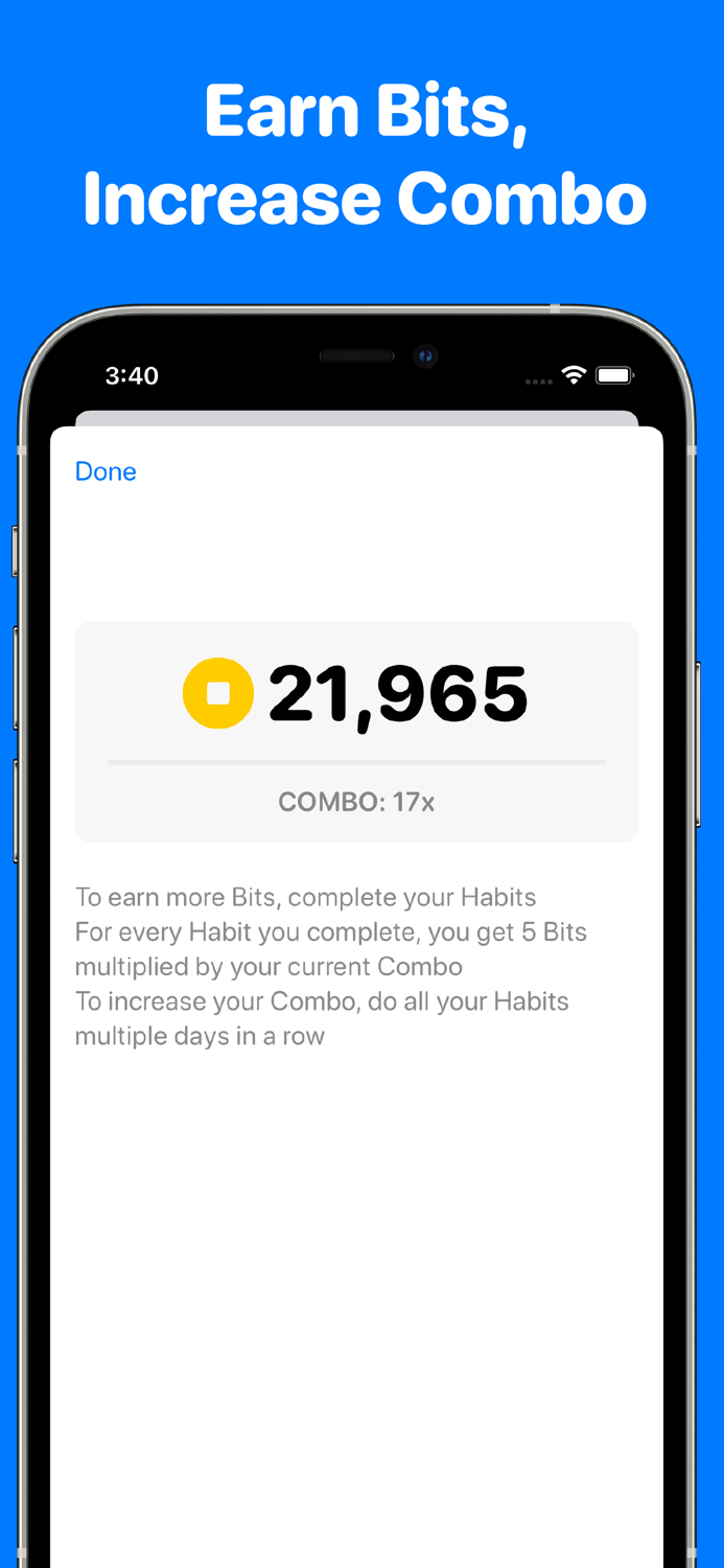 achvmnts  habits and goals