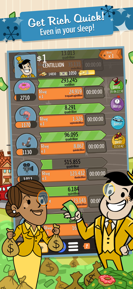 Tips and Tricks for AdVenture Capitalist