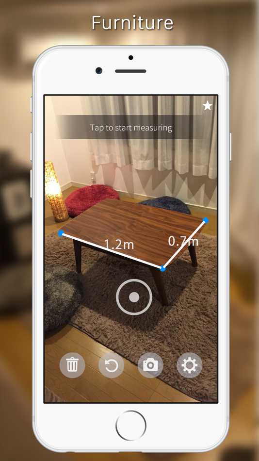 #2. Measure - AR (iOS) 由: Shoichiro Takaki
