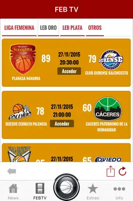 Game screenshot Spain Basketball League Scores apk