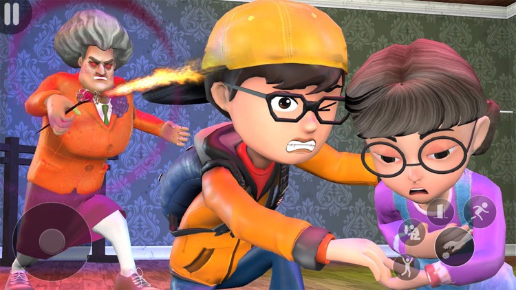 Scary Evil Creepy Teacher 3D screenshot-3