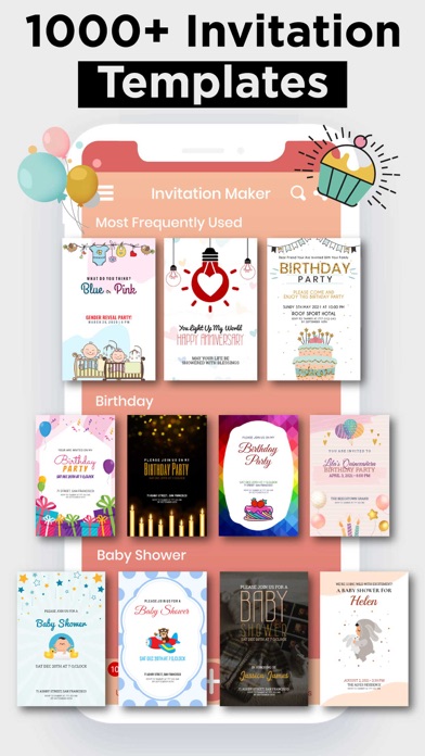 Invitation Maker: Party Invite screenshot 2