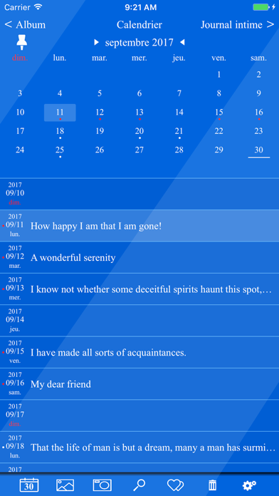 Screenshot #2 pour Edge Diary