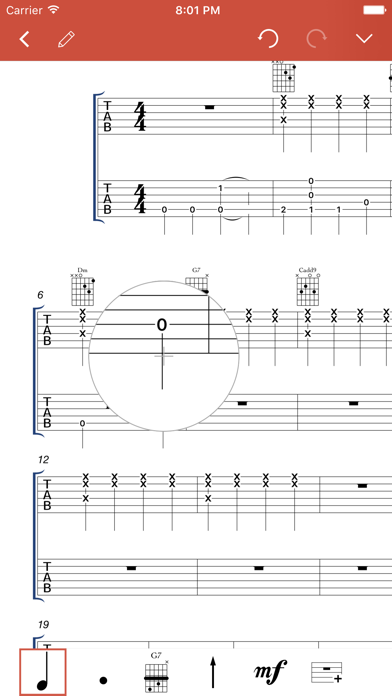 Screenshot #3 pour Guitar Notation Pro