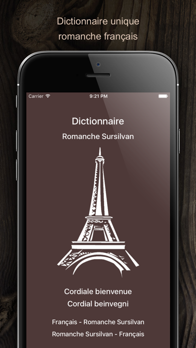 Screenshot #1 pour Dictionnaire Romanche Francais