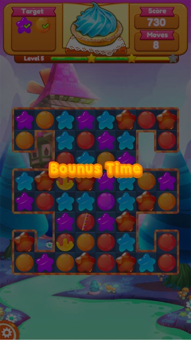 Sweet Candy Blast Fruit puzzle screenshot 5